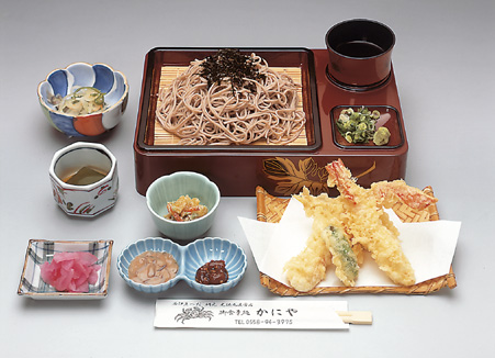 天ぷらそば定食