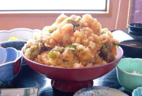 深海エビ天丼