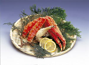 タラバガニ盛り合わせ